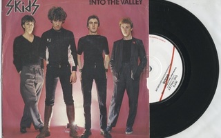 SKIDS Into The Valley – 7” single Virgin UK 1979 + kuvakansi