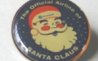 Finnair Santa Claus pinssi
