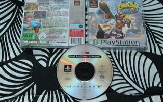 Crash Bandicoot 3 Warped Playstation 1 PS1 peli PSX