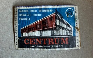 Centrum, Varuhus - Hotell - Restaurang, Tavaratalo - Hotelli