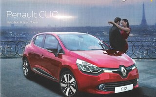 2015 Renault Clio esite - suom - KUIN UUSI -  20 sivua