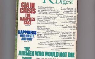 Reader`s Digest , June 1979. Valitut Palat.