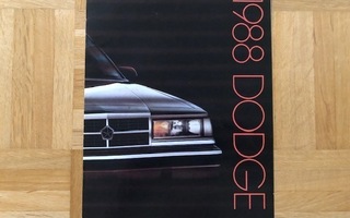 Esite Dodge mallisto 1988: Dynasty, Daytona, 600, Shadow ym
