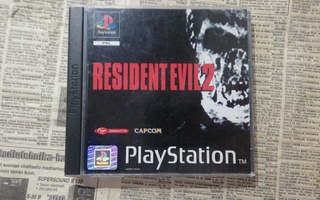 Resident Evil 2 PS1 suomenkieltä kannessa