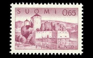 621 ** Olavinlinna 0,65 mk (1967)