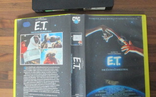E.T.  (  vanha vhs 80 luvun alusta