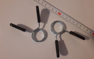 Painonnostotangon/ käsipainotangon jousilukot 28 mm , 2 kpl