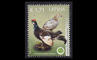 Latvia 975 ** Luononhistoriallinen museo lintuja (2016)