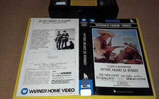 Hyvät, pahat ja rumat - SFX VHS (Warner Home Video)