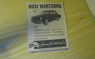 mainos uusi Wartburg