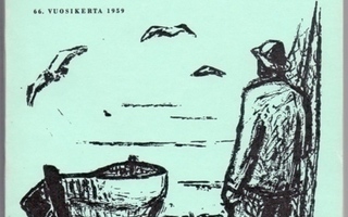 Suomen kalastuslehti 1959 66.vuosikerta nid.kirja 224 sivua