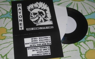 7" BAYONET 2nd DEMO 21/9-1983 EP hardcore punk
