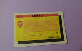 TT-etiketti Lotto