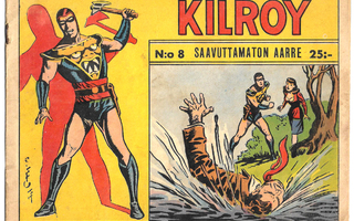 1954 Kilroy / Saavuttamaton aarre N:o 8 sarjakuvalehti