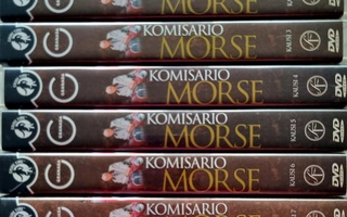 KOMISARIO MORSE, KAUDET 1-8 DVD