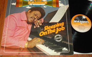 FATS DOMINO - Sleeping On The Job - LP 1979 rockabilly EX