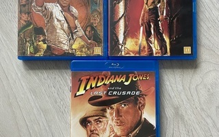 Indiana Jones -elokuvat (Blu-ray)