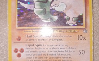 Donphan 21/111 Neo Genesis HOLO rare card