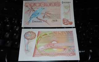 Surinam Suriname 2½ Gulden 1985 P119 UNC