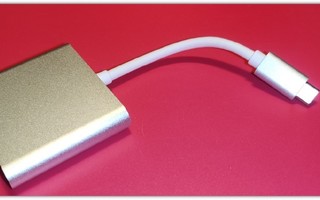 3-in-1 USB-C-keskittimen laajennustelakointiasema #29327
