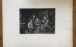 K.E.Jansson:Tyynen aikana Ahvenanmaan jaalan kajuutasta,1871