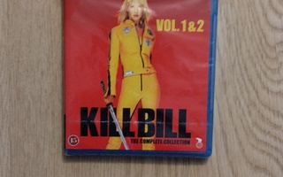 Kill Bill Vol.1&2 2 Blu- Ray Movies (muovit päällä)