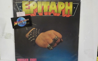 EPITAPH - DANGER MAN M-/EX- 1. PAINOS SAKSA 1982 LP