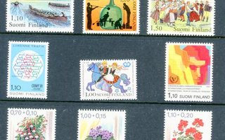 1981 kaikki vuoden 1981 postimerkit **