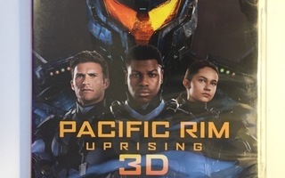 Pacific Rim - Uprising (3D Blu-ray + Blu-ray) 2018 (UUSI)