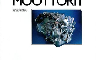 Scania 11 litran moottorit -esite, 1988