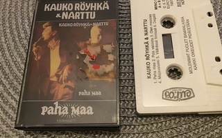 KAUKO RÖYHKÄ & NARTTU: PAHA MAA  C-kasetti