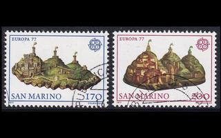 San Marino 1131-2 o Europa (1977)