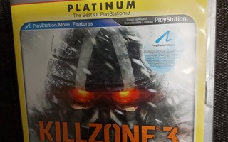 PS3 Killzone 3 platinum