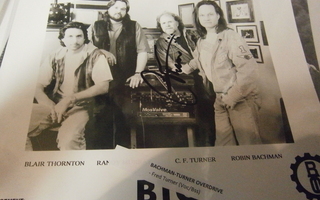 BACHMAN - TURNER OVERDRIVE B/W PROMOKUVA NIMMARILLA