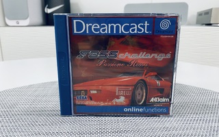 Dreamcast F355 Challenge Passione Rossa PAL CIB