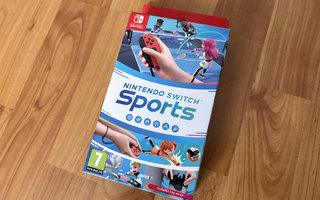 Nintendo Switch Sports jalkahihnalla
