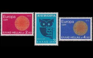 Kreikka 1040-2 ** Europa (1970)