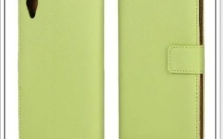 Sony Xperia X Performance - Vihreä lompakko-suojakuori#22857