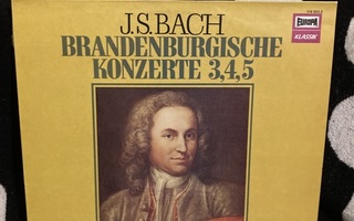 J.S.Bach - – Brandenburgische Konzerte 3, 4, 5 LP