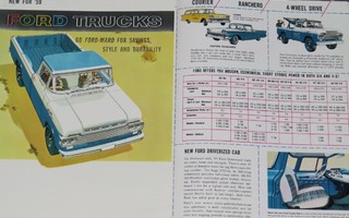 1959 Ford Truck / Van USA esite - KUIN UUSI