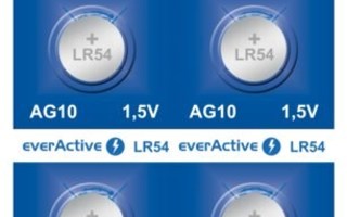 Mini alkaliparistot everActive G10 LR1130 LR54 1