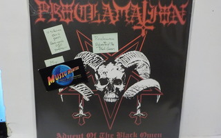 PROCLAMATION - ADVENT OF THE BLACK... M-/M- LP + POSTER