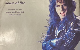Alice Cooper - House Of Fire (UK/1989) 12'' SINGLE