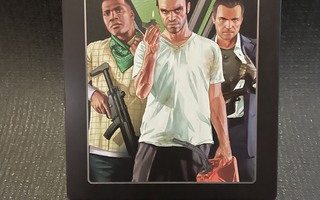 Grand Theft Auto V Steelbook Edition + SLEEVE PS3 - CiB