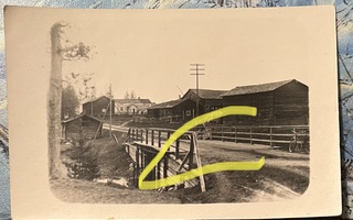 Valokuva näkymä Leppävirta 1910-20-luku