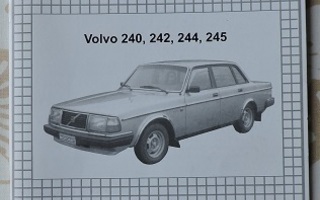Volvo 240, 242, 244, 245- Motonet varaosaluettelo