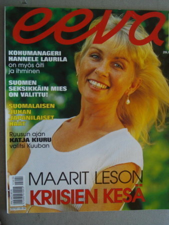 Eeva lehti Nro 8/1995 () 