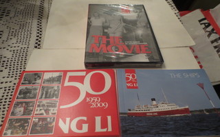 Viking Line, 50 v,1959 - 2009, Postikortteja, Dvd, The Ships