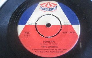 7" - Steve Lawrence - Footsteps / You Don't Know