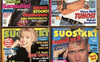 Suosikki lehdet vuodelta 1992